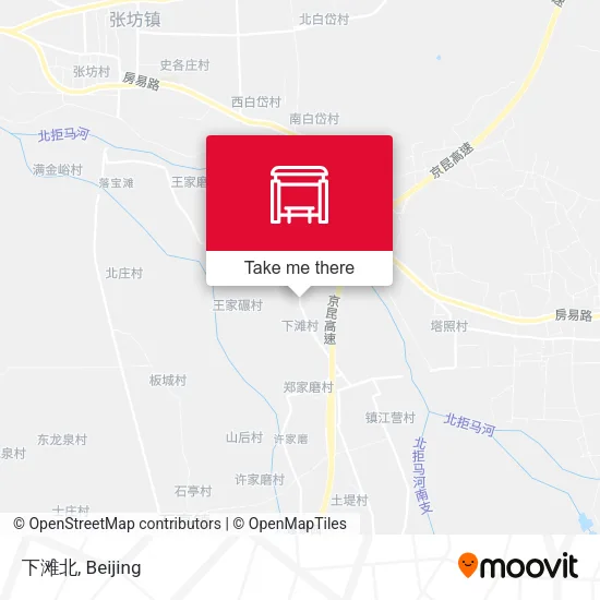 下滩北 map