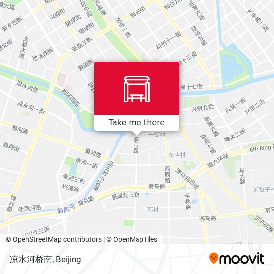 凉水河桥南 map