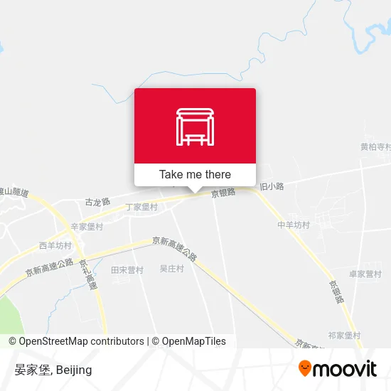 晏家堡 map