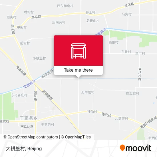 大耕垡村 map