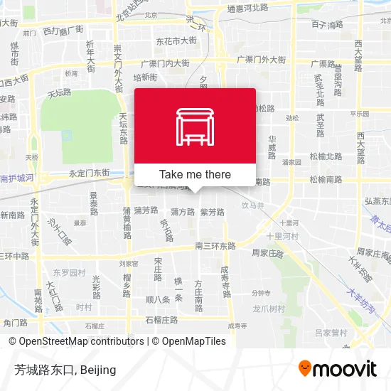 芳城路东口 map