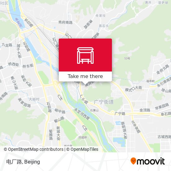 电厂路 map