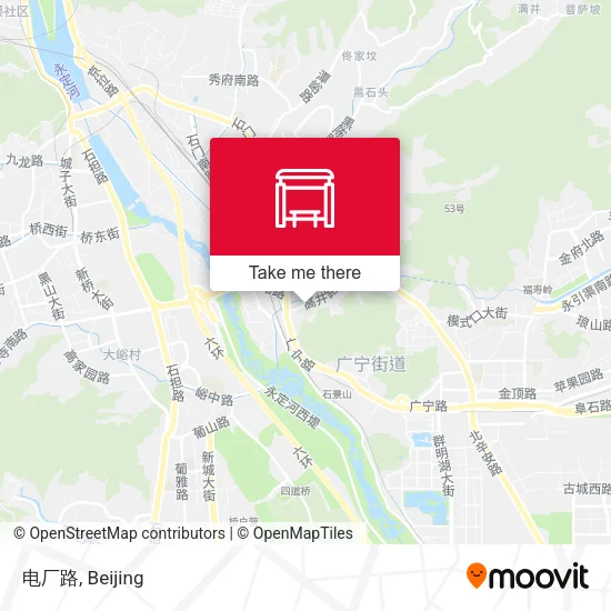 电厂路 map