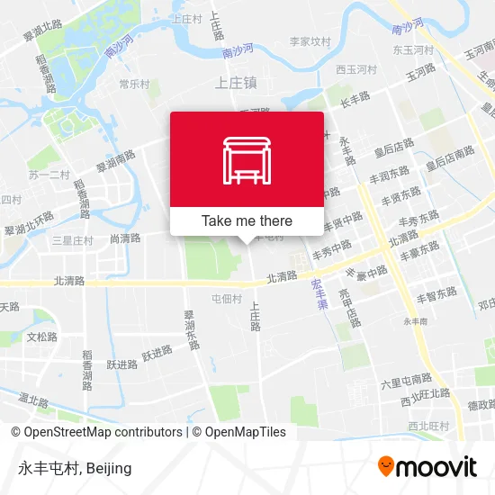 永丰屯村 map