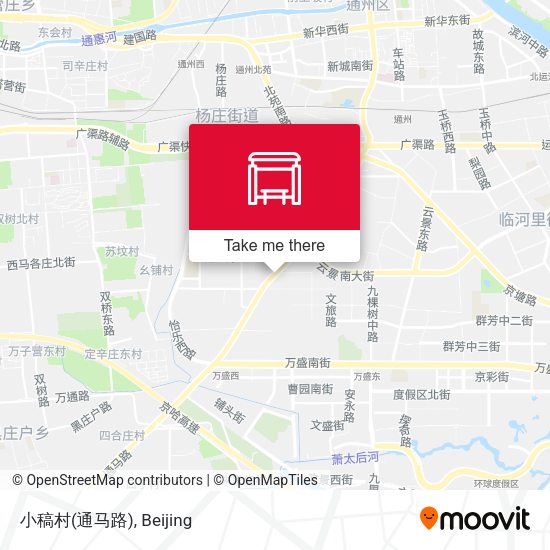 小稿村(通马路) map