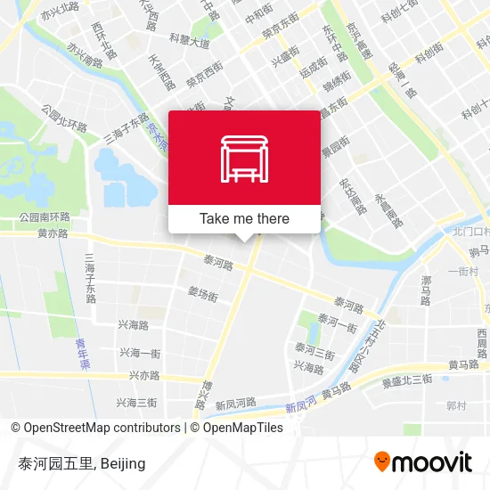 泰河园五里 map