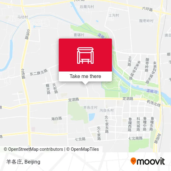 羊各庄 map