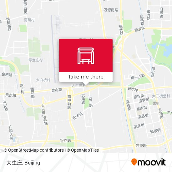 大生庄 map