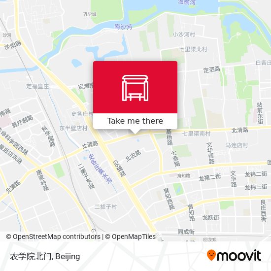 农学院北门 map