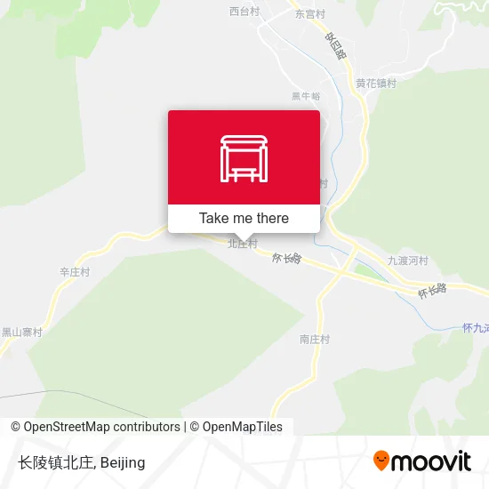 长陵镇北庄 map