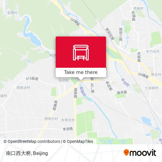 南口西大桥 map