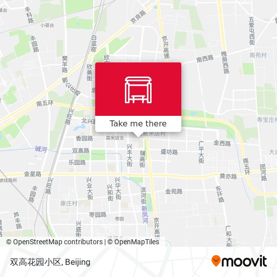 双高花园小区 map