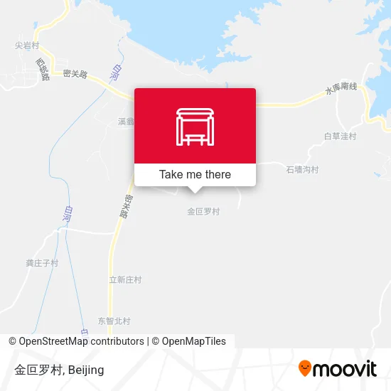 金叵罗村 map