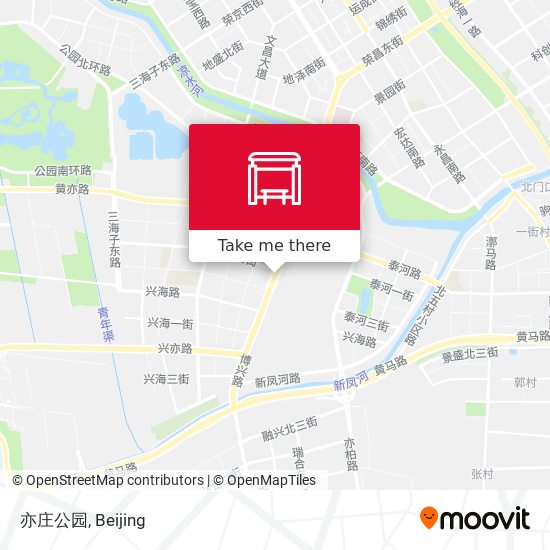 亦庄公园 map