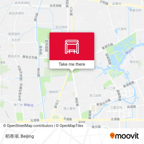 稻香湖 map
