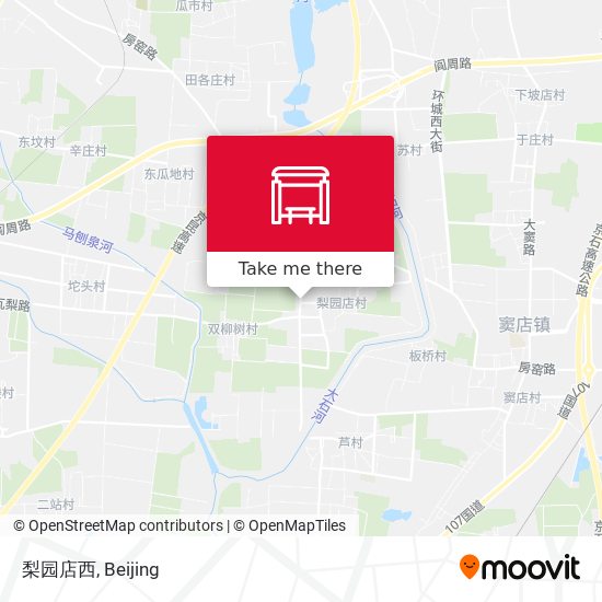 梨园店西 map