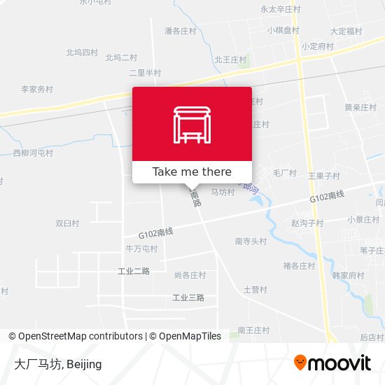 大厂马坊 map