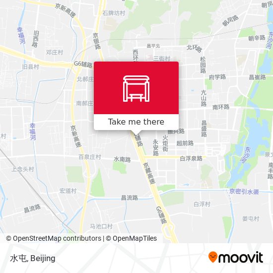 水屯 map