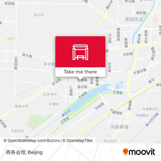 商务会馆 map