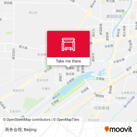 商务会馆 map