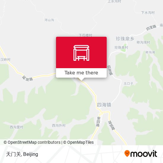 天门关 map