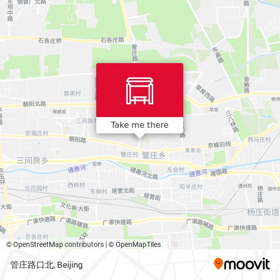 管庄路口北 map