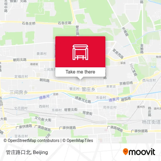 管庄路口北 map