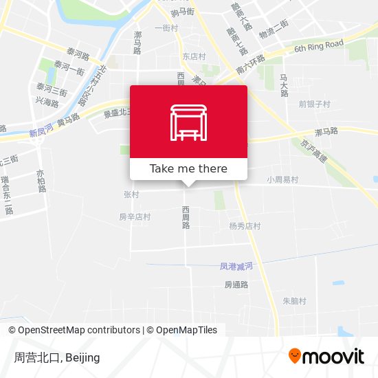 周营北口 map