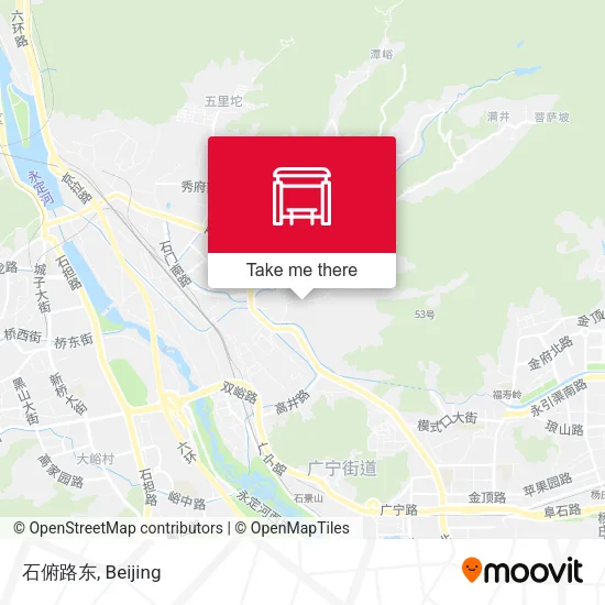石俯路东 map
