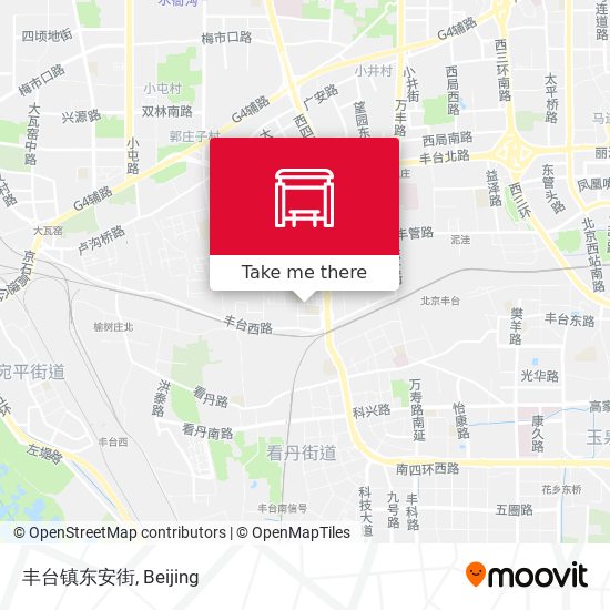 丰台镇东安街 map