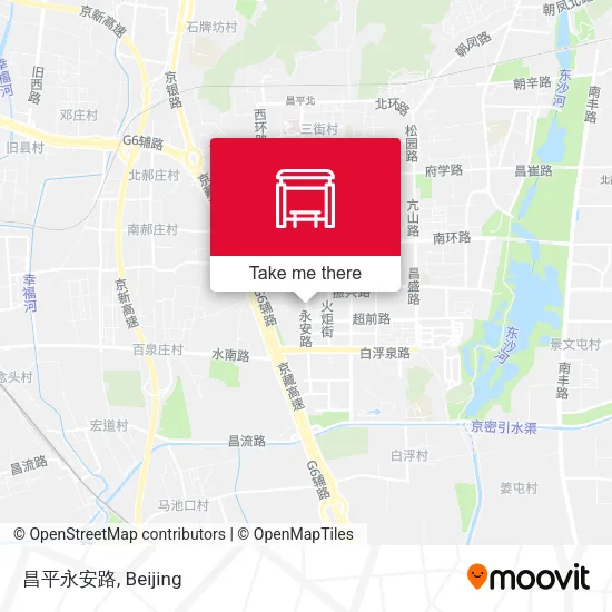昌平永安路 map