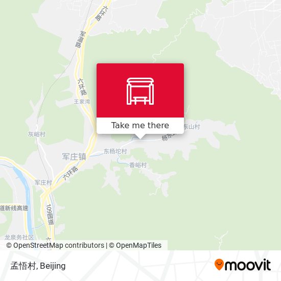 孟悟村 map