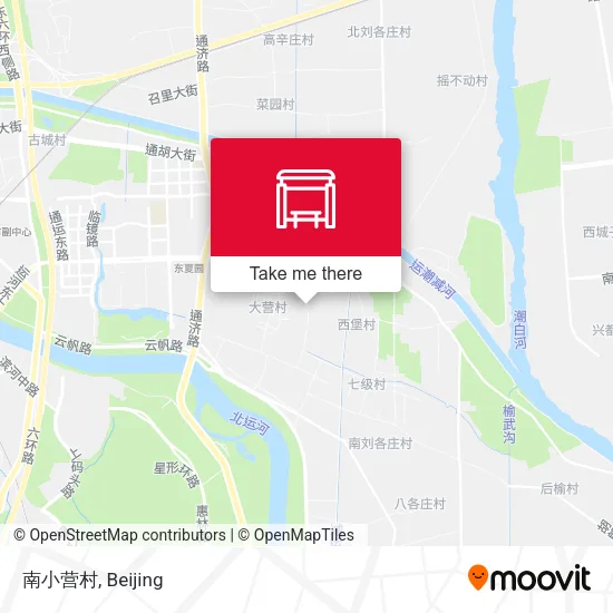 南小营村 map