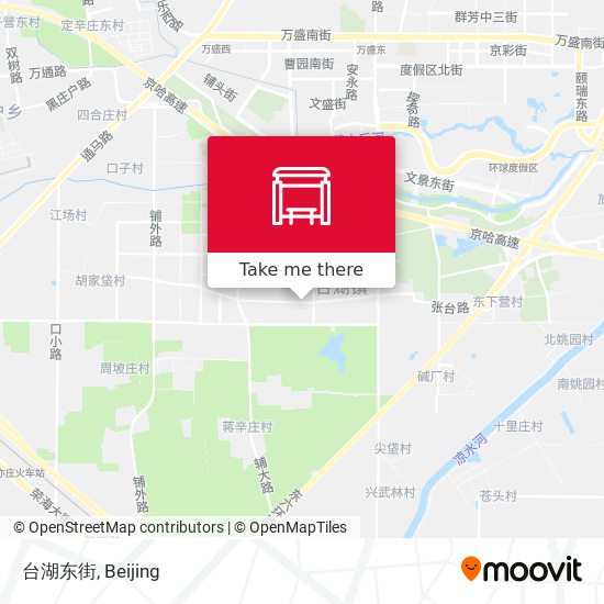 台湖东街 map