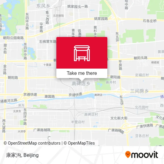康家沟 map