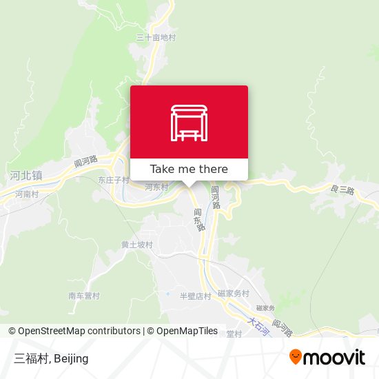 三福村 map