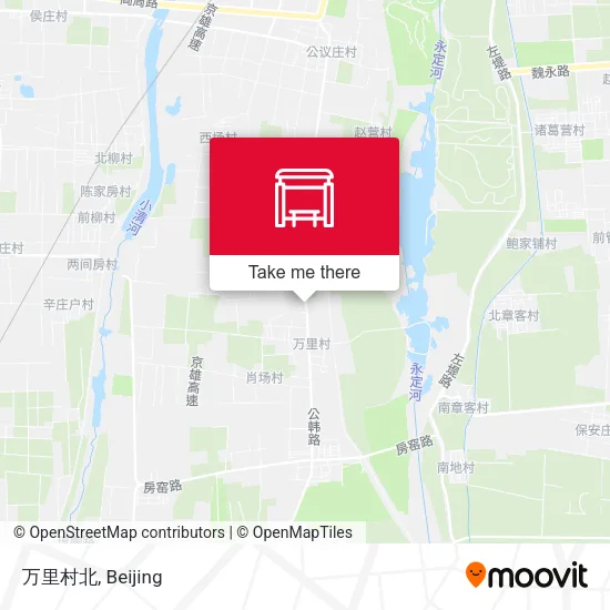 万里村北 map
