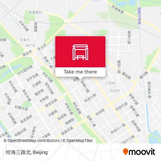 经海三路北 map