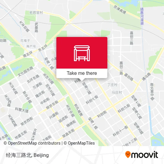 经海三路北 map