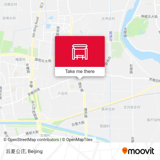 后夏公庄 map