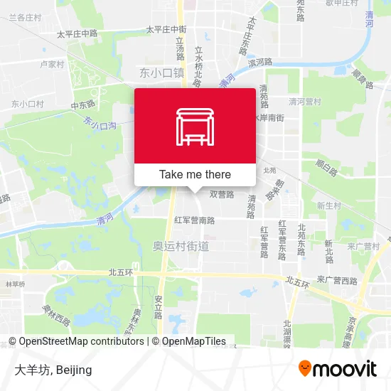 大羊坊 map