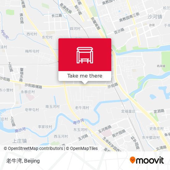 老牛湾 map