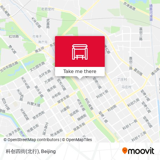 科创四街(北行) map