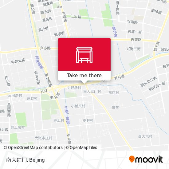 南大红门 map