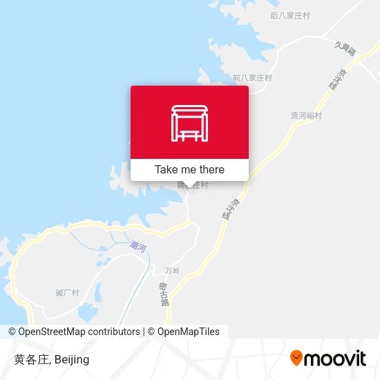 黄各庄 map