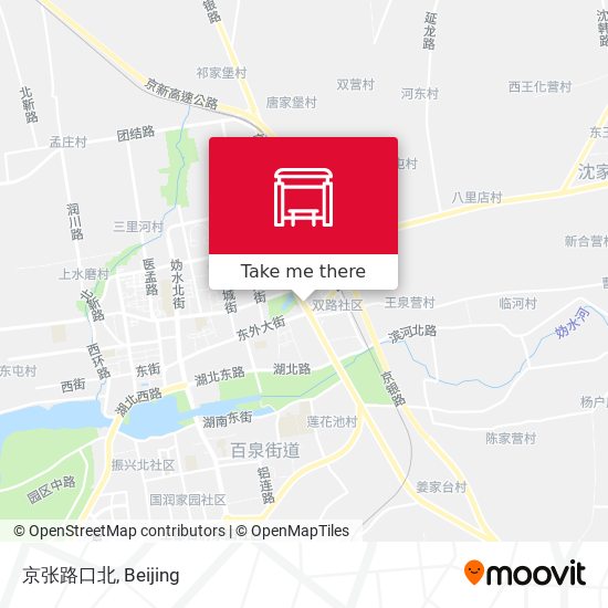 京张路口北 map