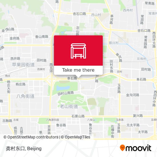 龚村东口 map