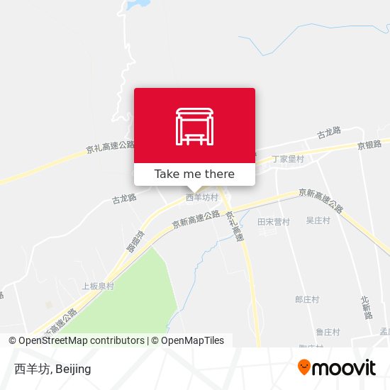 西羊坊 map