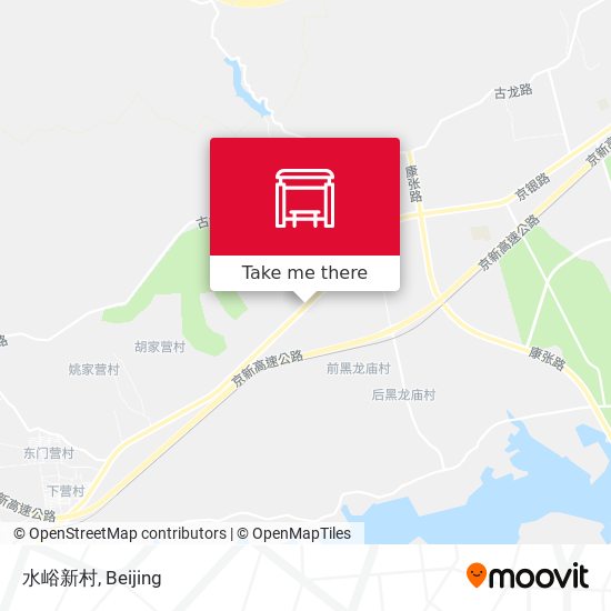 水峪新村 map