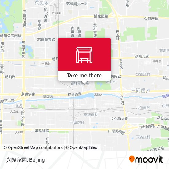 兴隆家园 map